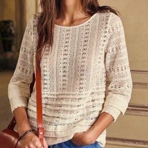 Sezane Marta Blouse -Size 38 6 Small Medium